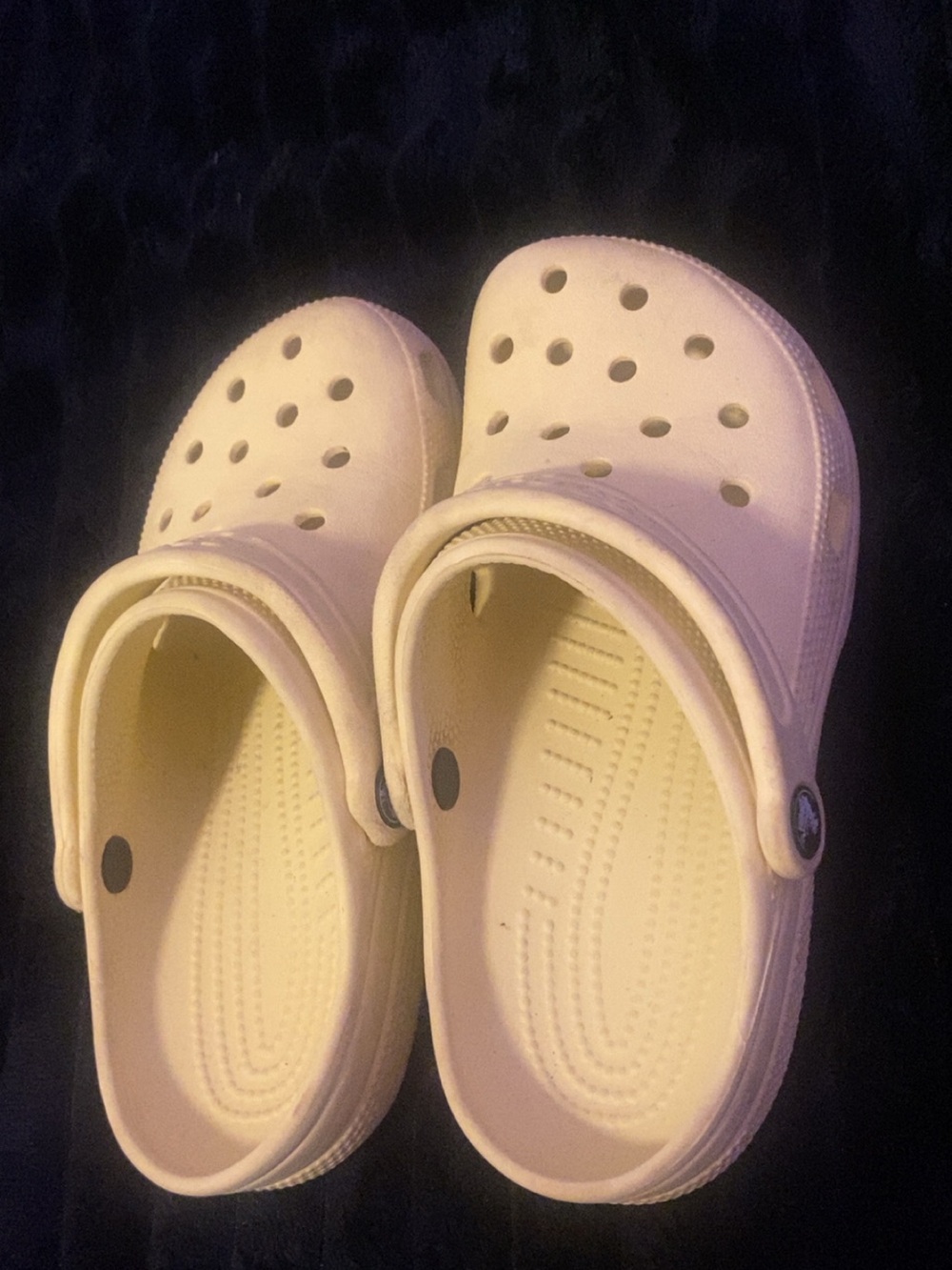 CROCS Kids Slip-On Clogs in Pale Pink